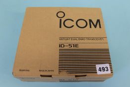 A boxed ICOM ID-51E