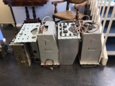Two Racal type RA17 receivers, an RA17L, a Racal RA 121A and a Racal RA 1772 (spares and repairs) (