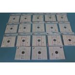 Eighteen various Royal Mint 'Treasured for Life Beatrix Potter', 50p Presentation Pack