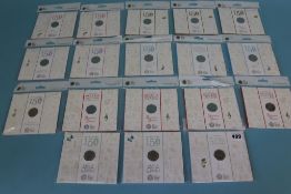 Eighteen various Royal Mint 'Treasured for Life Beatrix Potter', 50p Presentation Pack
