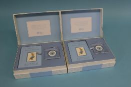 Two boxed presentation 'The Tale of Peter Rabbit' limited edition Gift Box Set, with silver proof