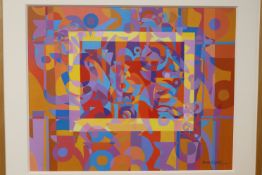 Derek English, oil, 'Essence of Existence' (framed), 60 x 75cm