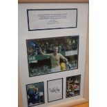 Duncan Ferguson signed montage