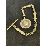 1/2 Albert watch chain & fob