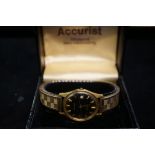 Vintage Accurist wristwatch with box