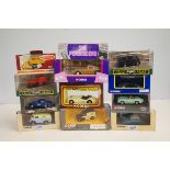 Collection of 11 boxed corgi vehicles