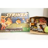 Parker vintage striker football game & other vinta