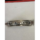 9ct Gold & silver ring