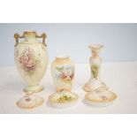 Royal devon vase & others