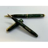 Vintage conway stewart dinke 550 fountain pen & pe