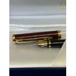 Waterman 18ct gold fountain pen