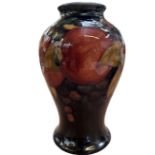 Wiliam Moorcroft vase pomegranate pattern Height 1