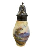 Locke & Co Worcester hand painted shaker, Luch Lom