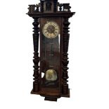 Victorian vienna pendulum clock