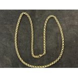 9ct Gold chain. Length 60 cm Weight 38g
