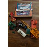 Dinky super toys 20 tone lorry, Corgi London trans