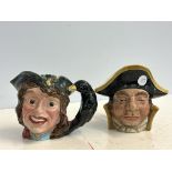 2 Beswick toby jugs