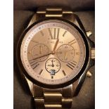 Gents Micheal Kors wristwatch boxed & working