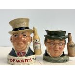 2 Doulton limited edition toby jugs