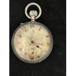 Doctors pocket watch seconds finger anti clockwise