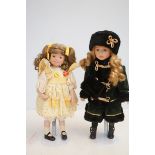 The Ashton/drake galleries 2 dolls with coa