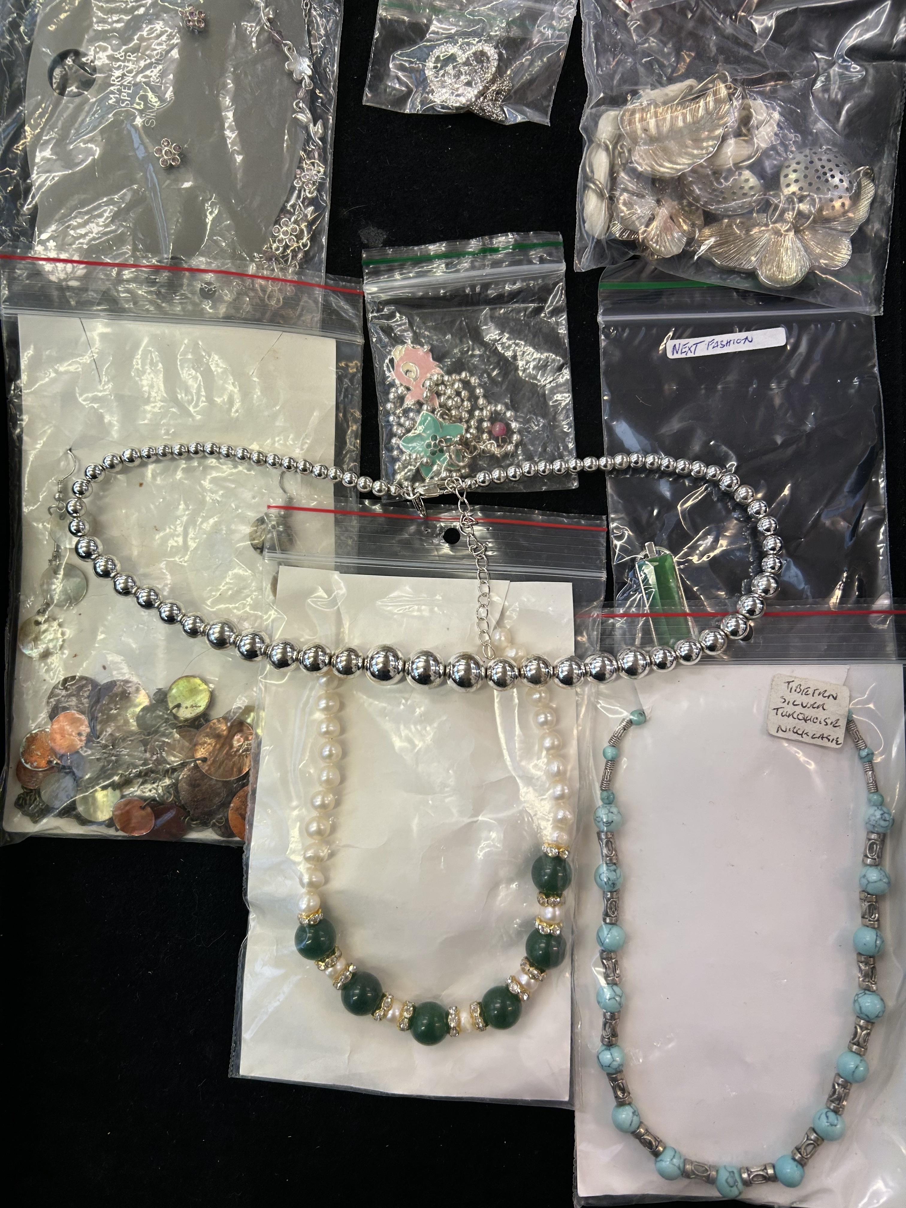 Collection of costume jewellery