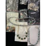 Collection of costume jewellery