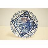 Minton John Moyr Smith 1876 blue & white plate di