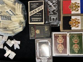 Vintage mother of pearl gaming tokens, collection