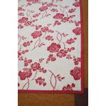 Laura Ashley 100% cotton floor rug 235 cm x 160 cm