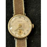 Early 20th century 9ct gold cased Yeoman wristwatc