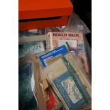 Box of books & annuals to include Roald Dahl