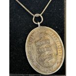 Silver Army temperance medal 1897