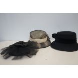 Bermona hat & 2 other hats