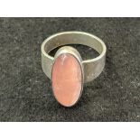 Danish silver Nefrom designer ring