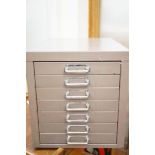 Metal 7 draw cabinet