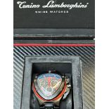 Gents Lamborghini spyder 300 wristwatch