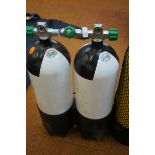 10 Litre twin set oxygen tank