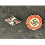 2 German badges