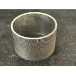 Silver Napkin ring Collect & Anderson (London) George V 1