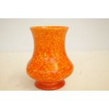 Royal Lancastrian 2788 orange peel vase Height 13