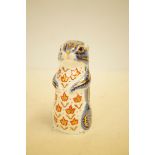 Royal crown derby chipmunk with gold stopper & ori