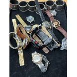 Collection of wristwatches