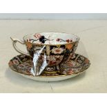 Crown derby Imari cup & saucer