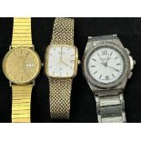 2x Rotary & 1 other wristwatch