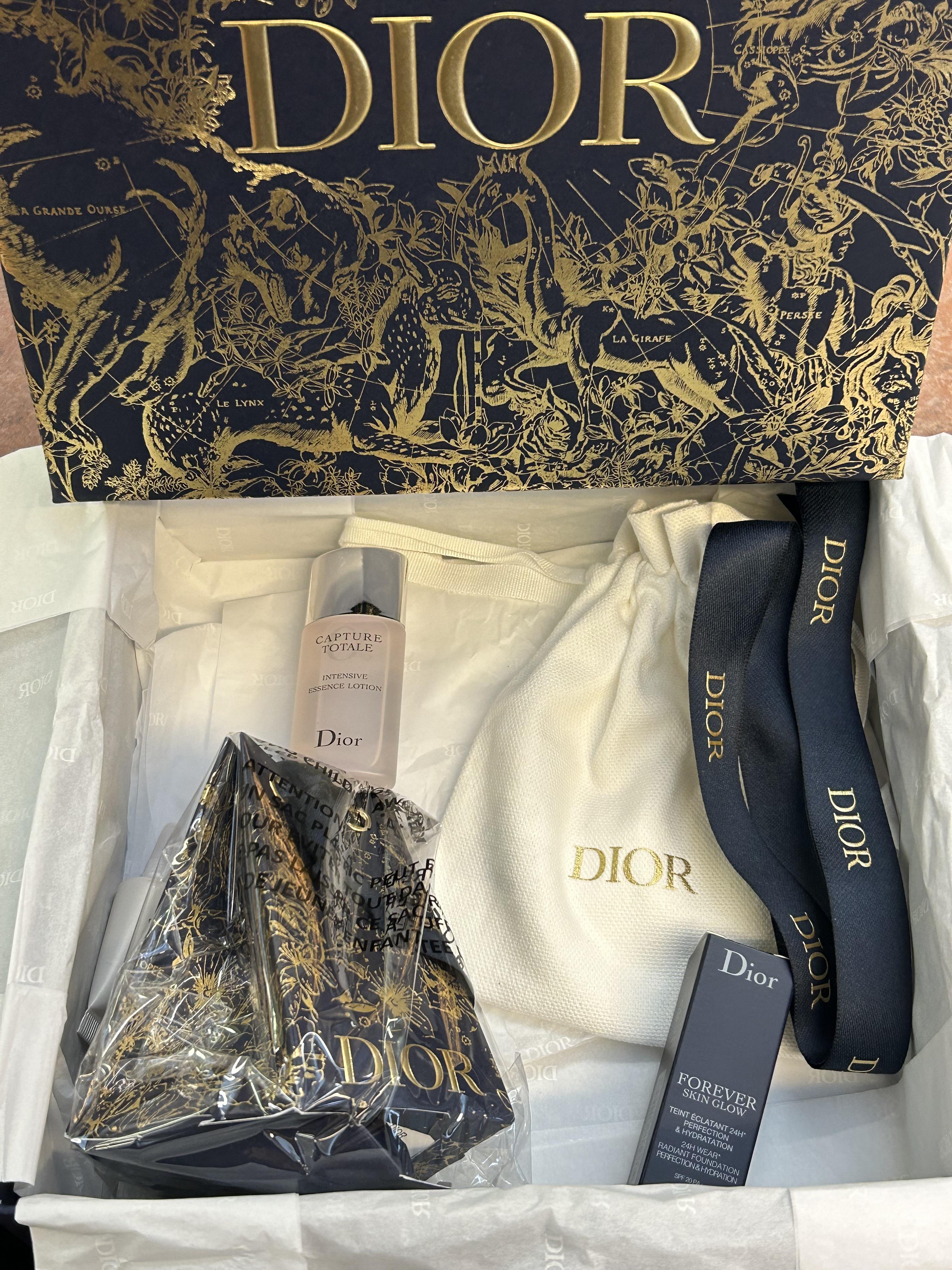 Dior box & products
