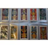 16 complete sets of cigarette cards- 698 cards in