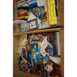 2x Large collections of unsorted trading cards to