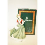 Royal Doulton HN4242 Christmas day 2000 with box &