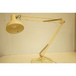 Large angle poise lamp